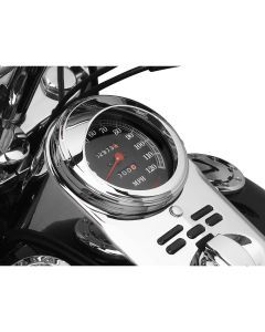 New Harley-Davidson FLSTFI Fat Boy 2001-2006Speedometer Visor Chrome by Kuryakyn