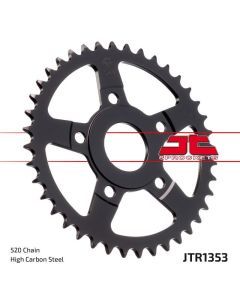JT Sprockets Rear Steel Sprocket 40 Tooth 40T 520 Chain For Honda ATC200X 1983-1985 JTR1353.40