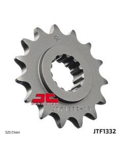 JT Sprockets Front Steel Countershaft Sprocket 17 Tooth 17T 525 Chain