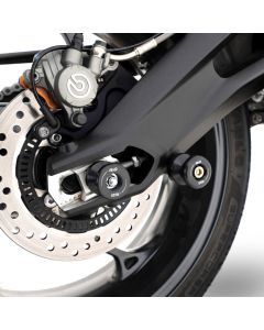 R&G Racing Black Cotton Reels Offset For 2006-2012 Triumph Daytona 675