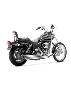 Vance & Hines 17911 Big Shots Staggered Exhaust System Chrome