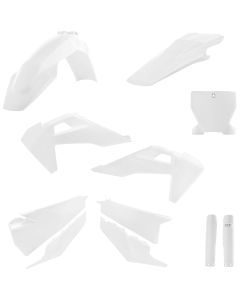 Acerbis White Full Plastic Kit for Husqvarna - 2726550002