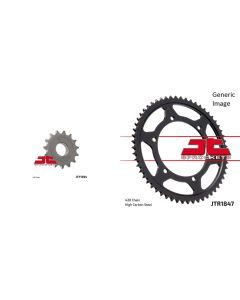Front and Rear Steel Sprocket Kit for OffRoad YAMAHA XT250 2008-2015
