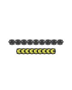 KC HiLiTES 57" Gravity Titan LED Light Bar - 9-Light 91419