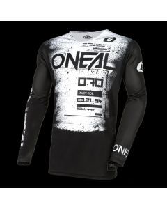 Motocross Jersey 242 O'Neal Mayhem Scarz Black / White Motocross Jersey