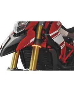 New Rage Cycles 360 LED Turn Signals 43mm Front Clear - RAGE-360-43