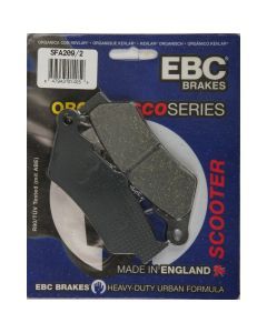 EBC 1 Pair Premium SFA Organic OE Replacement Brake Pads MPN SFA209/2