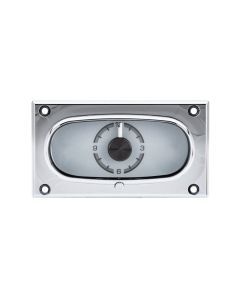 1958 Chevy Car HDX Style Clock, Silver Face