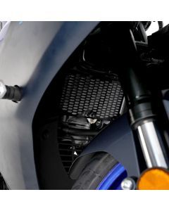 R&G Racing Matt Black PRO Radiator Guard For 2020-2024 Yamaha MT-125