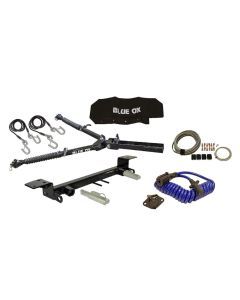 Blue Ox Alpha Tow Bar (8,500 lbs. tow capacity) & Baseplate Combo fits Select Ford Bronco (Modular Bumper) (Includes ACC, Shutters, & Turbo) & Ford Bronco (Standard Bumper w/ D-Rings) (Includes ACC, Shutters, & Turbo)
