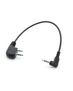 Rugged Radios Headset to Scanner (Nitro Bee Xtreme) Straight Cord - Short CS-NITRO-HS