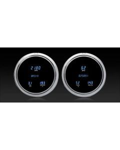 Dakota Digital 1947-1953 Chevrolet Pickup Series III Gauge Kit with Teal/Blue Display VFD3-47C-PU-Z