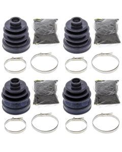 Complete Rear Inner & Outer CV Boot Repair Kit for Yamaha 700 RHINO FI 2008-2013