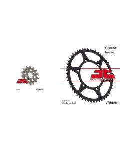 Front and Rear Steel Sprocket Kit for OffRoad SUZUKI RMX450 2010-2011