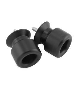 BikeMaster Spool Kit For Yamaha FZ-07 2014-2016 6mm Plastic over Steel Black