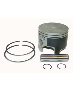 WSM Piston Kit For Mercury / Mariner 175 - 250 Hp 2.5L Sport Jet 97-06 Starboard .015 Over
