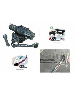 KFI Assault 5000 LB Winch & Mount Kit Polaris Ranger XP 1000 2018-2019 Crew 2019
