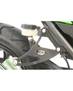 R&G Racing Black Exhaust Hanger For 2008-2012 Kawasaki Ninja 250 EH0037BK