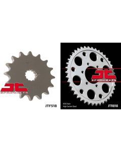 Front & Rear Sprocket Kit for SUZUKI RE5 75-77 JT Sprockets