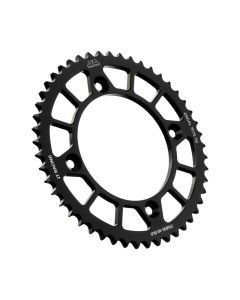 JT Sprockets Rear Racelite Aluminum Race Sprocket Black 50 Tooth 50T 428 Chain