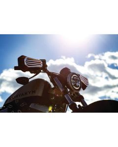 Kuryakyn Dillinger Handguards Silver