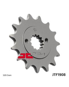 JT Sprockets Front OEM Type Rubber Cushioned Sprocket 15 Tooth 15T 520 Chain