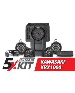 SSV Works Phase X 5 Speaker Audio Kit For Kawasaki KRF1000 2020-2022