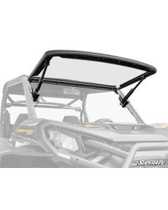 SuperATV Can-Am Commander MaxDrive Power Flip Windshield PFWS-CA-COM-70