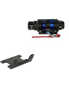 Viper 4500lbs V3 Winch Blue Rope With Mount For Yamaha Grizzly 350 2007-2014