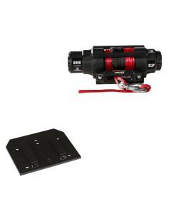 Viper 6000lbs V3 Winch Red Rope With Mount For Arctic Cat 500 2005-2008 V36000SE_RE