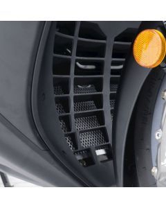 R&G Racing Silver Aluminum Radiator Guard For 2018-2019 Kymco AK 550 RAD0252SI