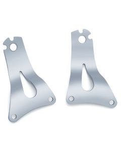 Kuryakyn Driver Passenger Backrest Side Plate Sissy Bar Chrome Harley Touring