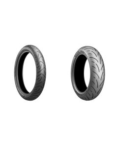 Bridgestone Battlax Adventure A41 And T33 Tire Pair For Triumph Tiger 1050 / SE 07-12