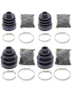 Complete Front Inner & Outer CV Boot Repair Kit for Honda TRX350FE 2000-2005