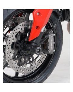 R&G Racing Black Fork Protectors For 2013-2014 Ducati Hypermotard 821