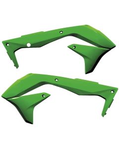 Acerbis Green Radiator Shrouds for Kawasaki - 2449690006