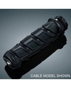 Kuryakyn Black Kinetic Hand Grips Electronic Fly By Wire Touring Softail TBW