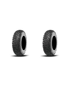 Pair of Maxxis Workzone Radial (6 Ply) UTV Tires 25x8R-12 (2)