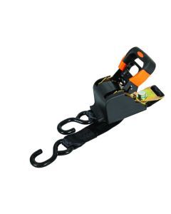 10 Foot Heavy Duty Spring Retractable Ratchet Tie Down - 1,000 lb. Working Load Limit (sold per each)