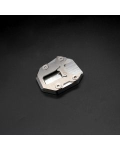 R&G Racing Silver Kickstand Shoe For 2021-2023 Yamaha MT-09 FZ-09