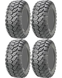 Four 4 Maxxis Ceros ATV Tires Set 2 Front 26x9-12 & 2 Rear 26x11-12 MU07