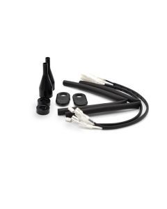 R&G Racing Black Rear Indicator Adapters For 2021-2024 Triumph Tiger 850 Sport