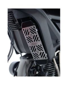 R&G Racing Silver Oil Cooler Guard For 2017-2018 Ducati Monster 797
