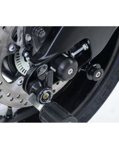 R&G Racing Black Cotton Reels Offset For 2007-2018 Suzuki GSXR1000