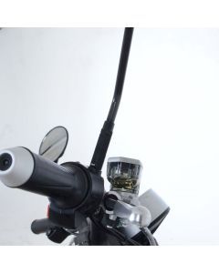 R&G Racing Black Mirror Risers For 2020-2024 Super Soco CPx