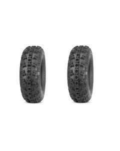 (Pair) 2 Quadboss Sport ATV Front Tires 21X7X10 21X7-10 4 PLY QBT734