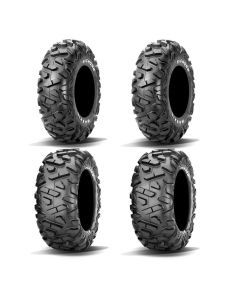 Full Set Of Maxxis Bighorn Radial 25x8R-12 And 26x11R-14 Tires (4)