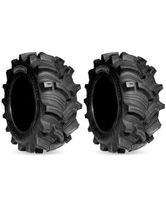 Pair 2 Kenda Executioner 25x10-12 ATV Tire Set 25x10x12 K538 25-10-12