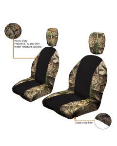 Quadgear UTV Bucket Seat Cover Camo - 18-145-016003-00