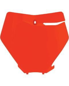 Acerbis 16 Orange Front Number Plate for KTM - 2736275226